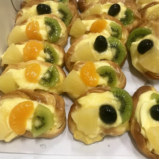 10x mini vruchtenbroodje