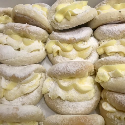 10x mini puddingbroodje