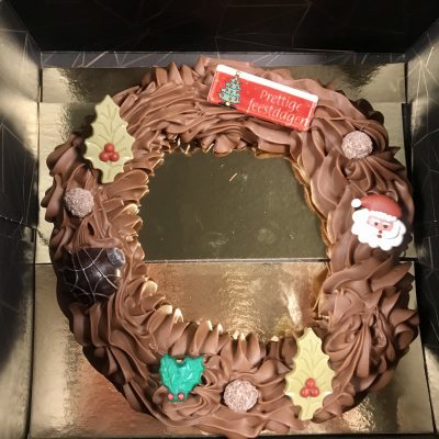 chocolade kerstkrans melk